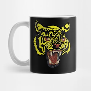 Yellow exotic tiger Mug